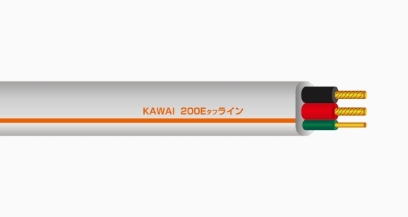 カワイ電線　VVF2x2.0 100m×2巻